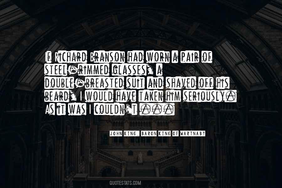 Rimmed Glasses Quotes #1212694