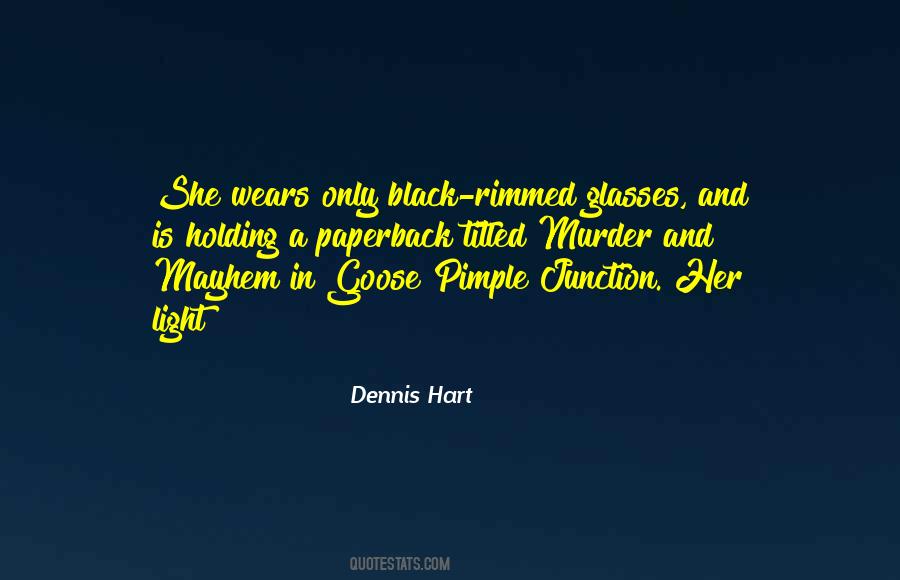 Rimmed Glasses Quotes #8355