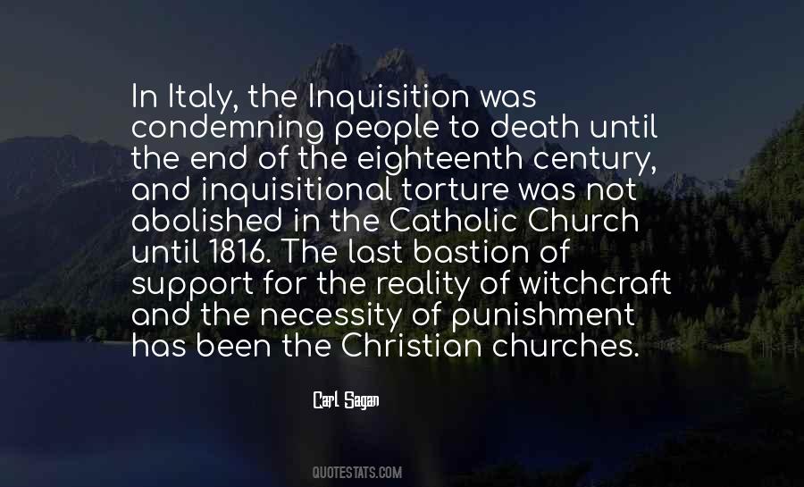 Quotes About Inquisition #1613378