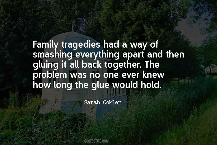 Quotes About Having A Broken Family #482045