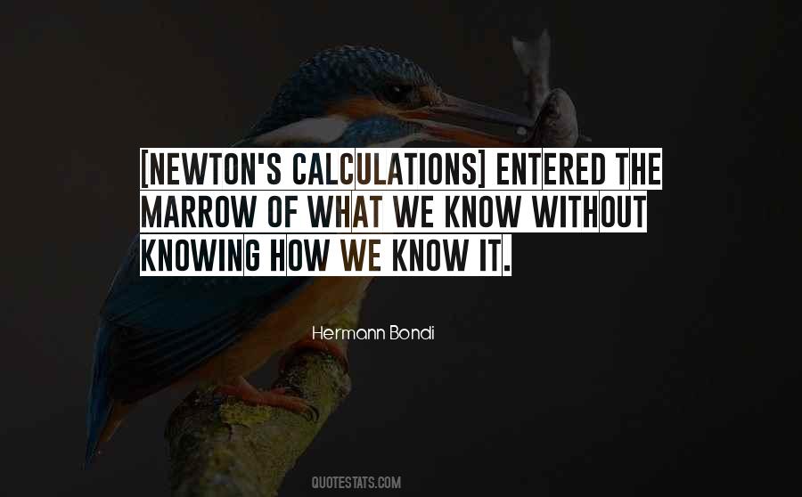 Quotes About Calculations #1089104