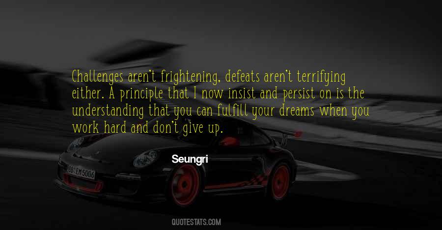 Quotes About Don't Give Up On Your Dreams #1172410