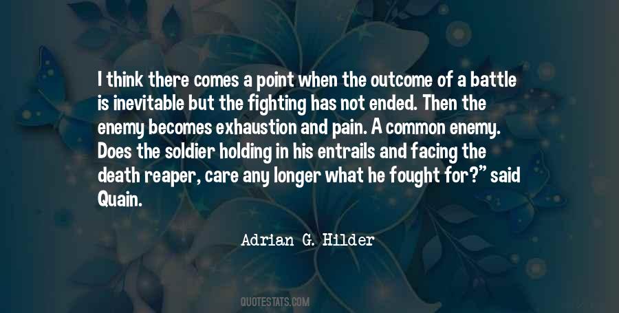 Quotes About Death Of A Enemy #537300