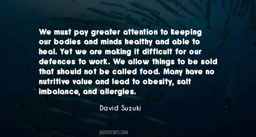 Quotes About Allergies #1810548
