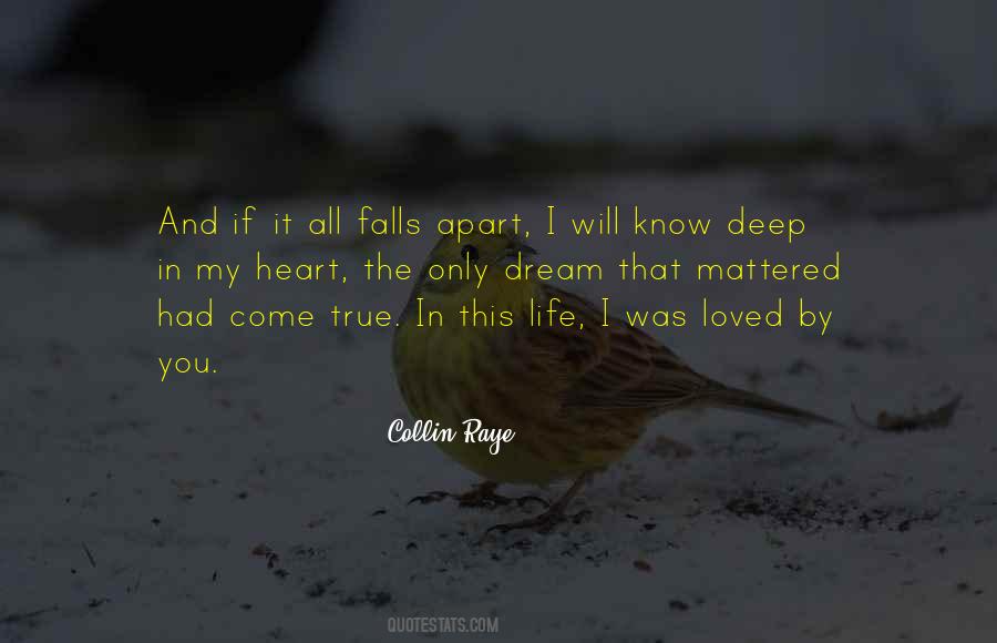 When Your Life Falls Apart Quotes #484302
