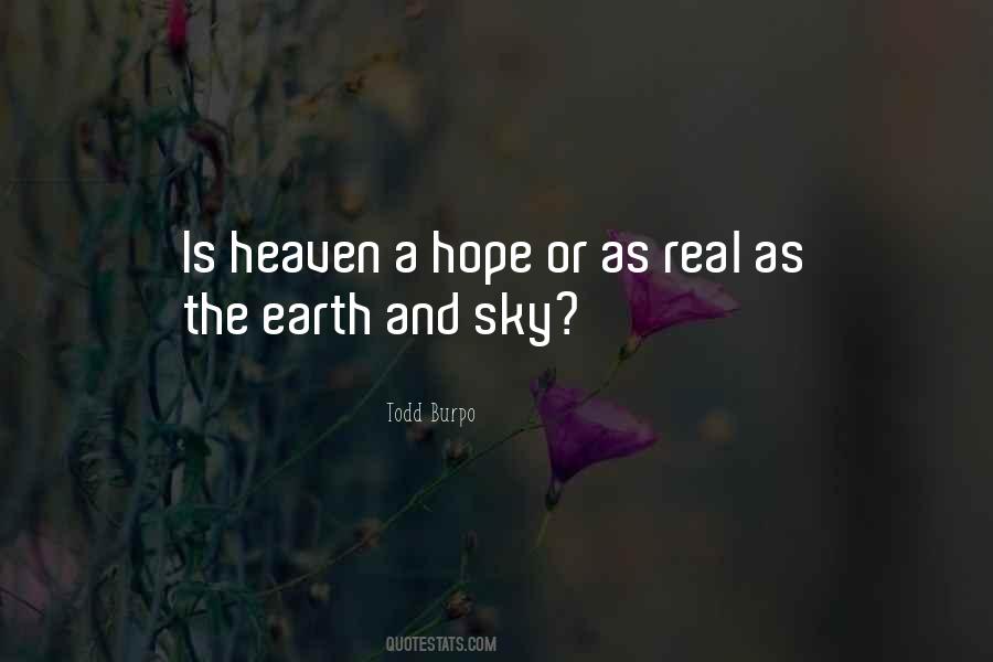 Quotes About The Sky And Heaven #1340311