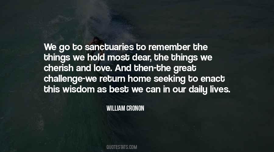 Quotes About Sanctuaries #262030
