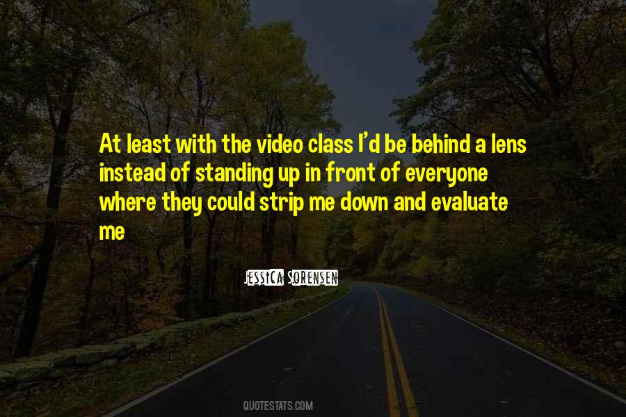 Be Up Front Quotes #316378