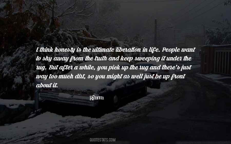 Be Up Front Quotes #361005