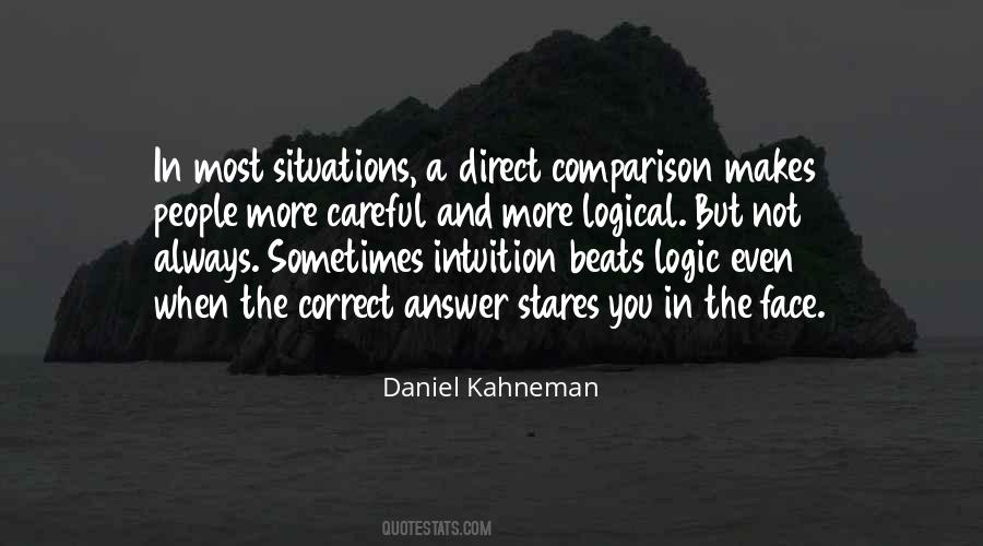 Quotes About Intuition And Logic #1855893