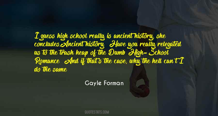 High School Romance Quotes #1107906