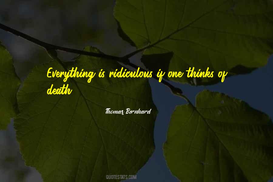 Quotes About Awareness Of Death #1225053