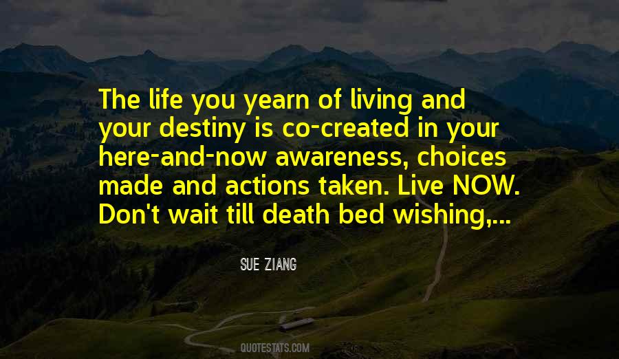 Quotes About Awareness Of Death #1542577