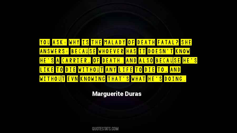 Quotes About Awareness Of Death #1554587