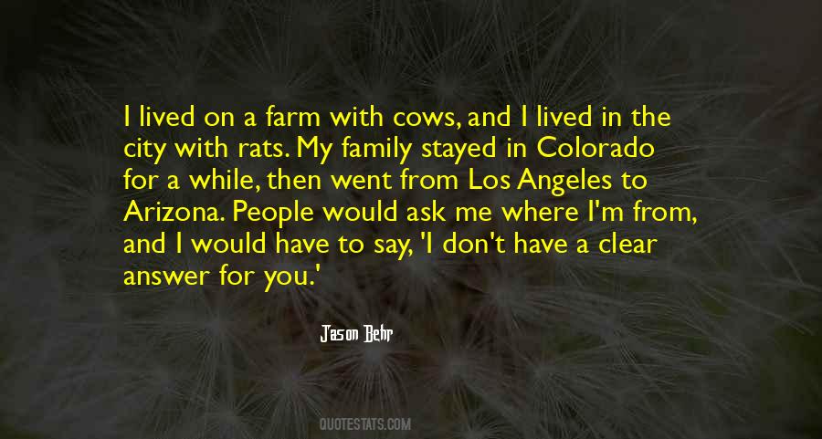 Family Farm Quotes #1418370