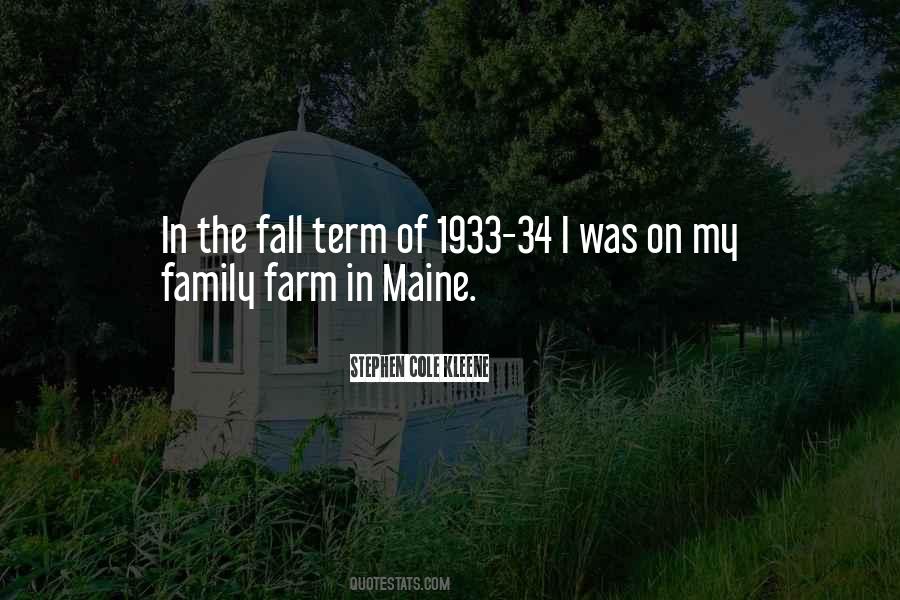 Family Farm Quotes #739573