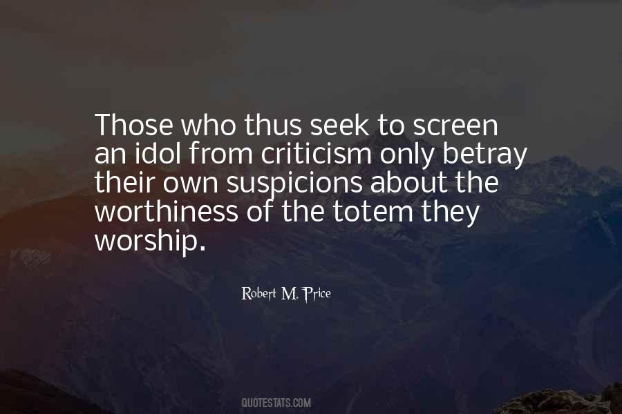 Quotes About Criticism Of Religion #1135265