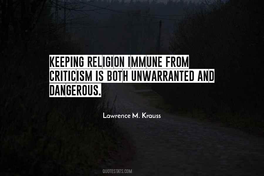 Quotes About Criticism Of Religion #942379