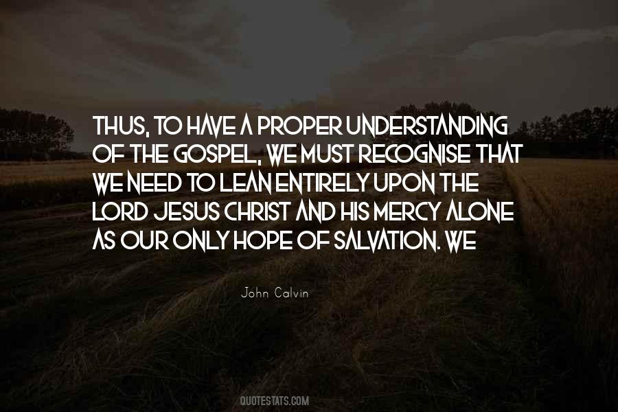 Quotes About Jesus And Hope #251865