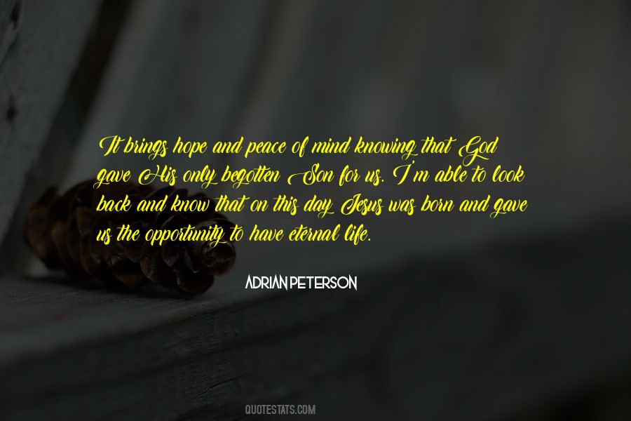 Quotes About Jesus And Hope #488562