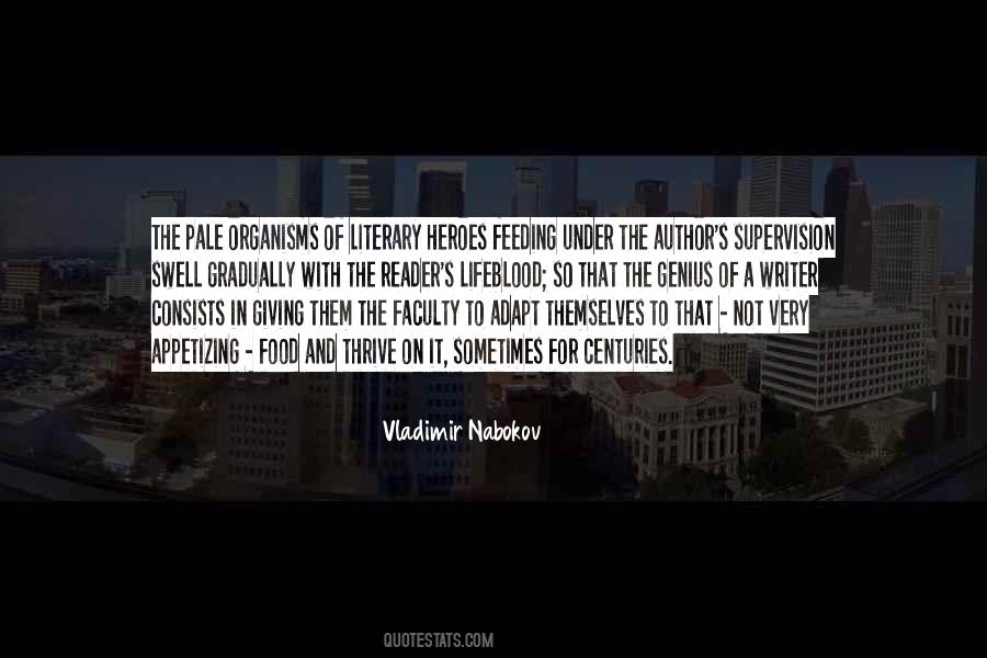 Literary Genius Quotes #1509220