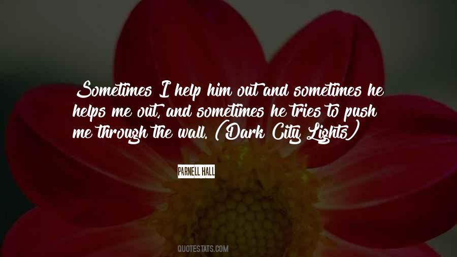 Quotes About City Lights #1571627