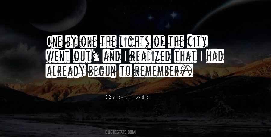 Quotes About City Lights #233211