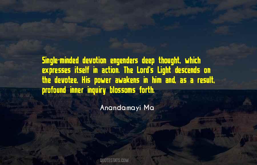 Quotes About Deep Thought #1834212