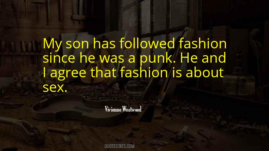 Quotes About Punk Fashion #1621107