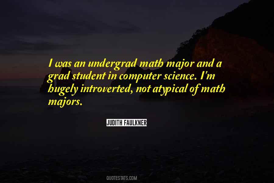 Quotes About Math Majors #1065882