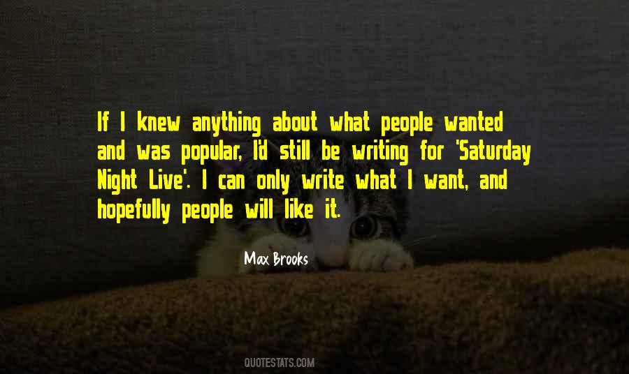 Quotes About Saturday Night Live #1529685