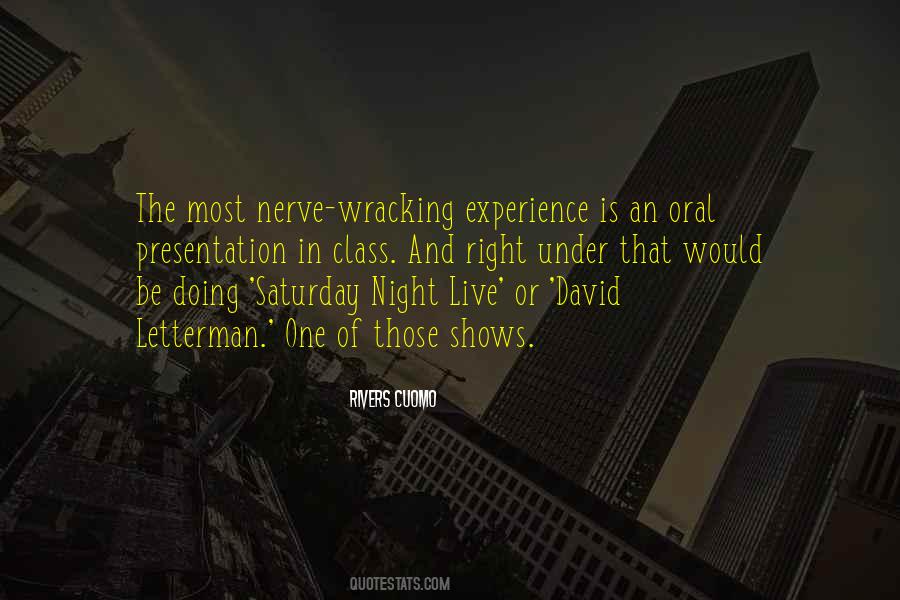 Quotes About Saturday Night Live #158995