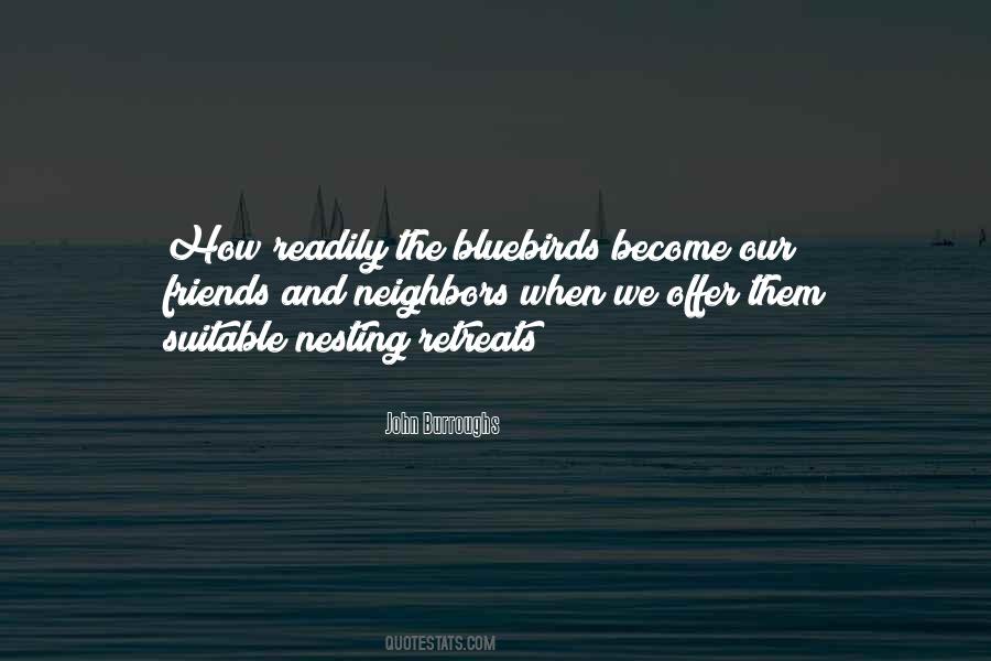 Quotes About Bluebirds #589774