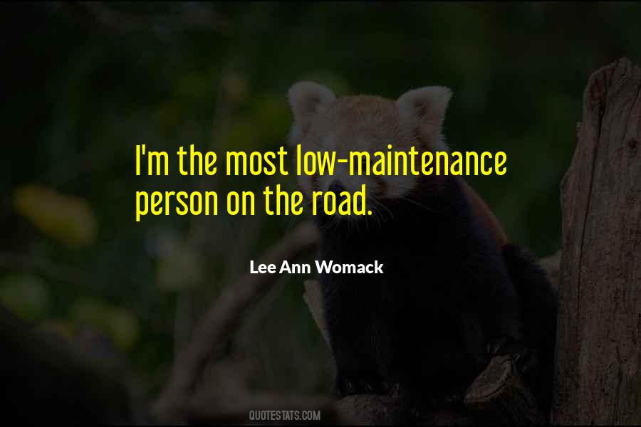 Quotes About Self Maintenance #132833
