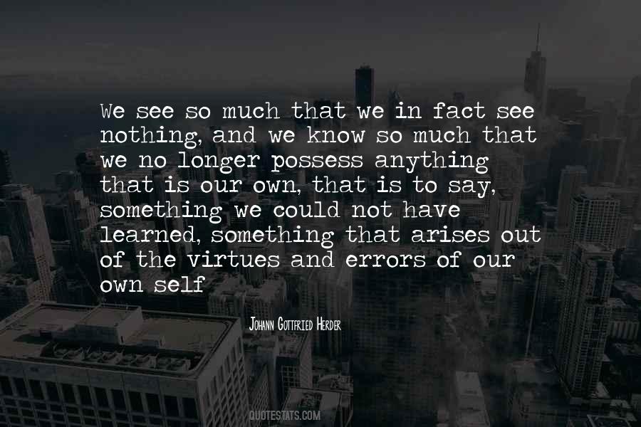Possess Nothing Quotes #1297626