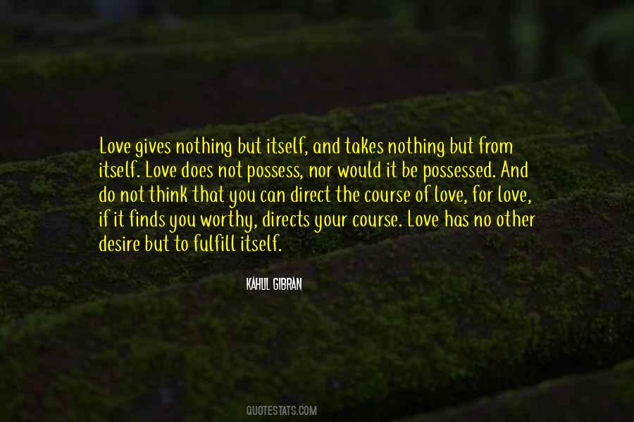 Possess Nothing Quotes #1676847