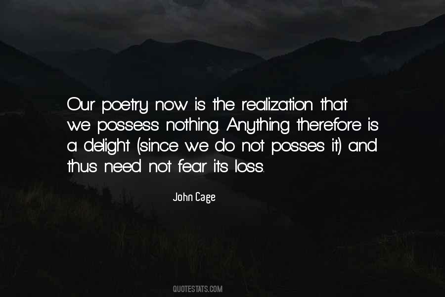 Possess Nothing Quotes #71616