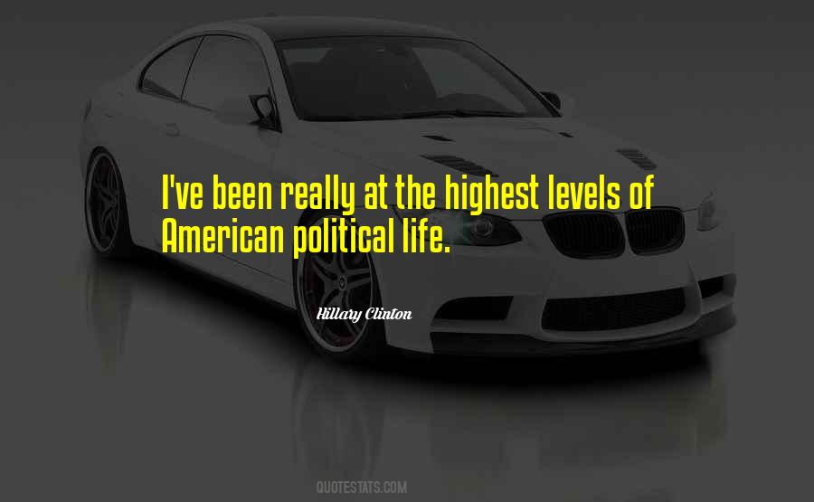Political Life Quotes #1257137