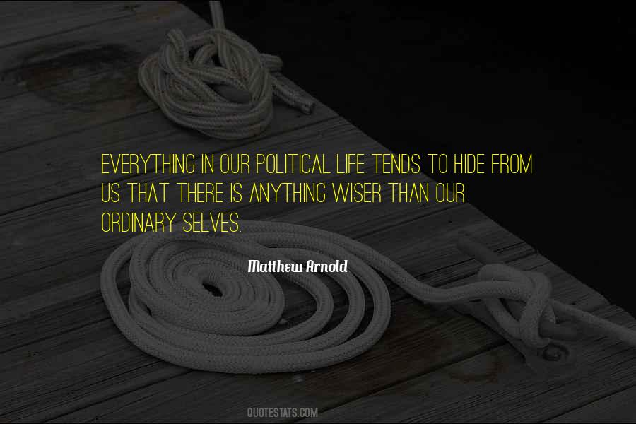 Political Life Quotes #1487567