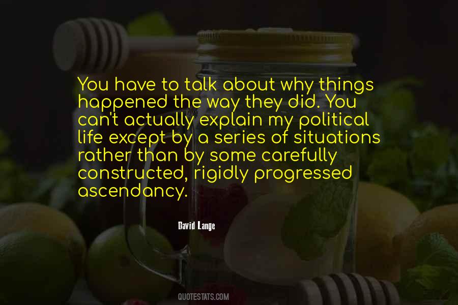 Political Life Quotes #464809