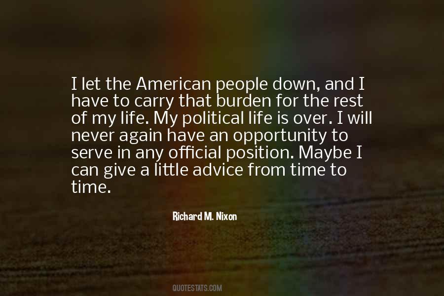 Political Life Quotes #961666