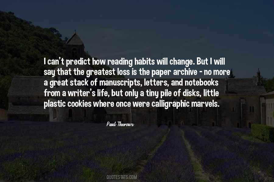 Quotes About Reading Habits #1459395