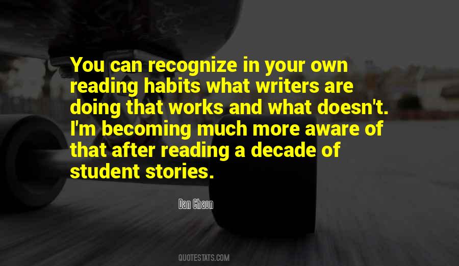 Quotes About Reading Habits #1522192