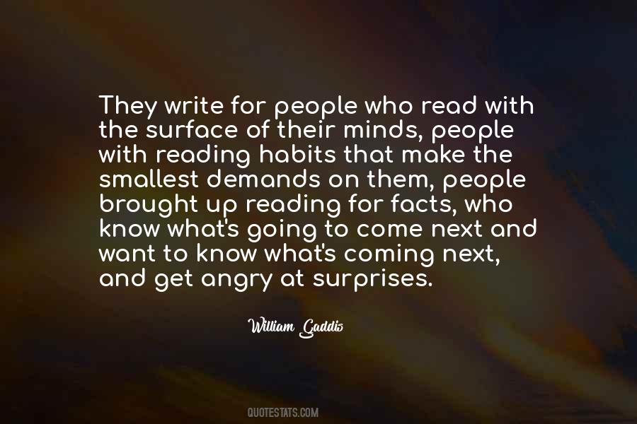 Quotes About Reading Habits #1600133