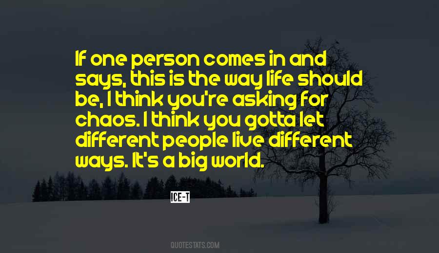 Quotes About A Big World #143398