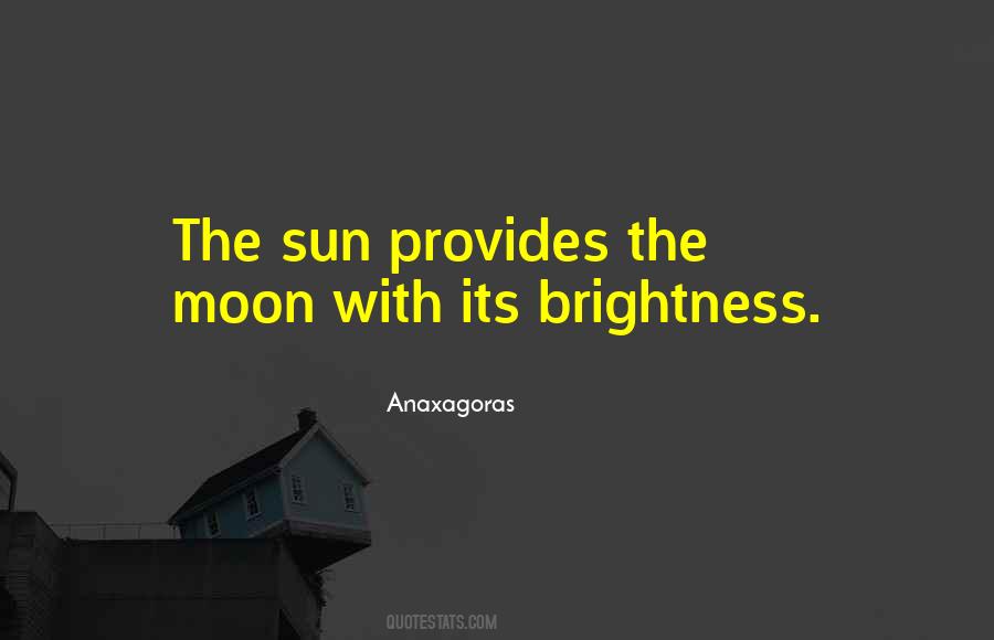 Moon Sun Quotes #166126