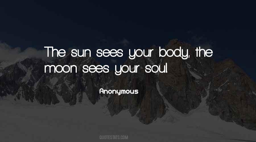 Moon Sun Quotes #30987