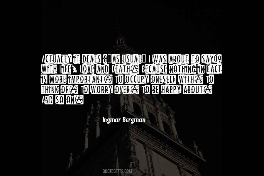 Love Because Life Quotes #29769 Love Because Life Quotes #29769