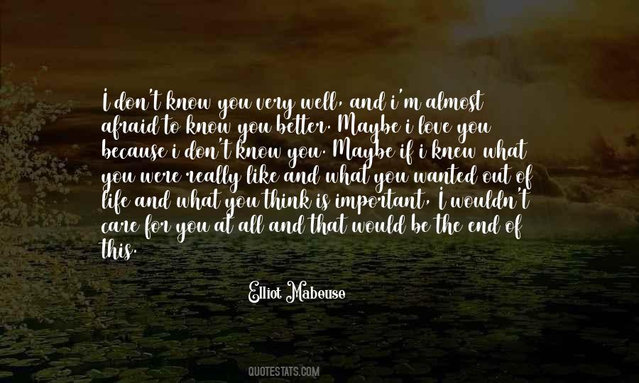 Love Because Life Quotes #38137 Love Because Life Quotes #38137