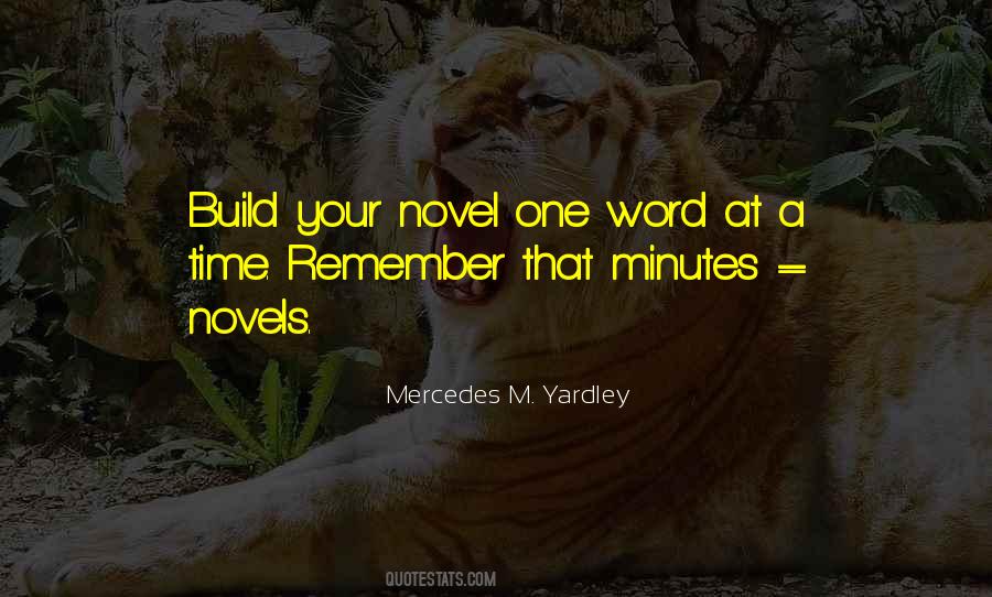 Quotes About Novel Writing #103055
